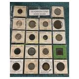 18-Foreign Coins some Silver