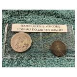 Seated Liberty Silver Coins