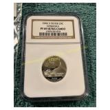 2006-s Nebraska Silver Quarter Graded