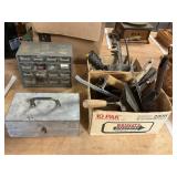 Vintage Tools, Grinder, Organizer