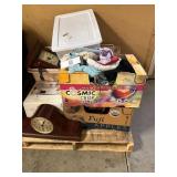 Dog Kennel, Tote, Clothes, Etc