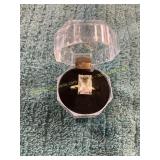 Unverified Gold + Diamond Size 6 Ring