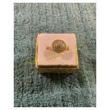 Unverified Size 8 Gold + Diamond Ring