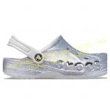 Crocs Baya Toddler Size 6 Glitter Clogs