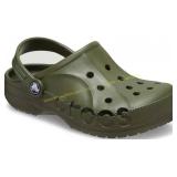 ARMY GREEN Size 1 Crocs Kids