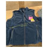 Mens XL Eddie Bauer Full Zip Fleece Vest