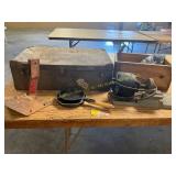 Arrow Plow, Chest, Suitcase, Pans, Etc