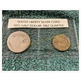Seated Liberty Silver Coins