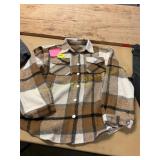 Size Small Plaid Shacket