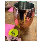 16oz Double Wall Hammered Copper Tumbler