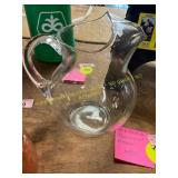 90.6 Fluid oz Glass Round Pitcher