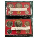 1975+1976 US Proof Sets
