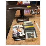 Desk Lamp, DVDs, CDs