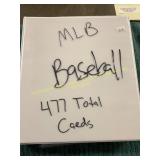 MLB Baseball Card Binder