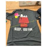 Size L Peanuts Graphic T