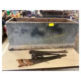 Vintage Box, Jacks, Tools
