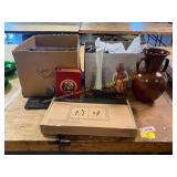 Pampered Chef Plate, Vase, Knickknacks, Etc