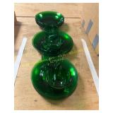 Vintage Green Dishes