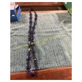 Unverified Vintage Blue Stone Necklace