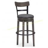 Caitbrook Barstool Gray - Ashley: Swivel