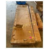 White king bed frame
