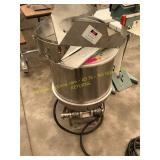 Electric corn treat cooker/mixer