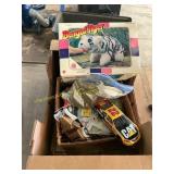Assorted toys and books