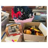 Blankets, toys,