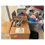Assorted toys, house hold goods