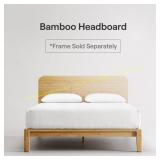 Nectar Bamboo Headboard - Full - Natural