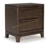 Korestone 26" 2 Drawer Charging Nightstand