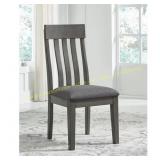Hallanden Gray Polyester Side Chair Set of 2