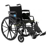 Medline Lightweight Wheelchair, 16x16 seat
