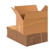 BOX USA Small Shipping Boxes 10x8x6, 25-Pack