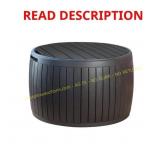 Circa 37 Gal. Resin Storage Circular Deck Box