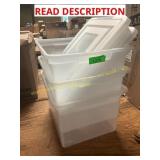 3ct IRIS Totes with Lids