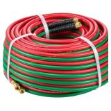 VEVOR 1/4" x 100ft Oxy/Acetylene Hose