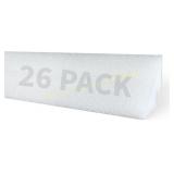 Blue Wave 48 in Pool Cove - 26 Pack, White