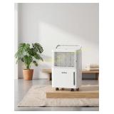 25 Pint Dehumidifier, 1500 sq ft, 71 oz Tank