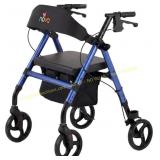 NOVA Vega Rollator Walker, Lightweight Blue