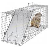 VEVOR Live Animal Cage Trap 31x10x12" Humane