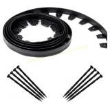EasyFlex No-Dig Edging, 20 ft Kit, Black