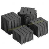 Rovibek 44 PCS Deck Tiles 12" x 12"