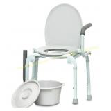 ProBasics Drop Arm Folding Bedside Commode