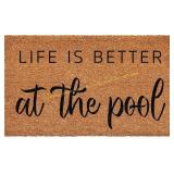 Calloway Mills Pool Doormat 24"x36"