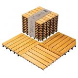 Idzo Interlocking Deck Tiles 9.6 sqft, 10pcs