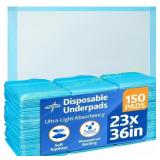 Medline Light Absorbency Underpad 23"x36"