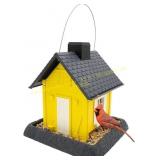 North States Fiesta Yellow Cottage Bird Feeder