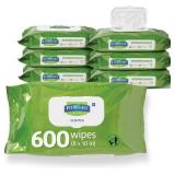 6 FitRight Aloe Cleansing Wipes 100 Count 8x10