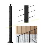 VEVOR Stair Cable Railing Post, 36x2x2 in